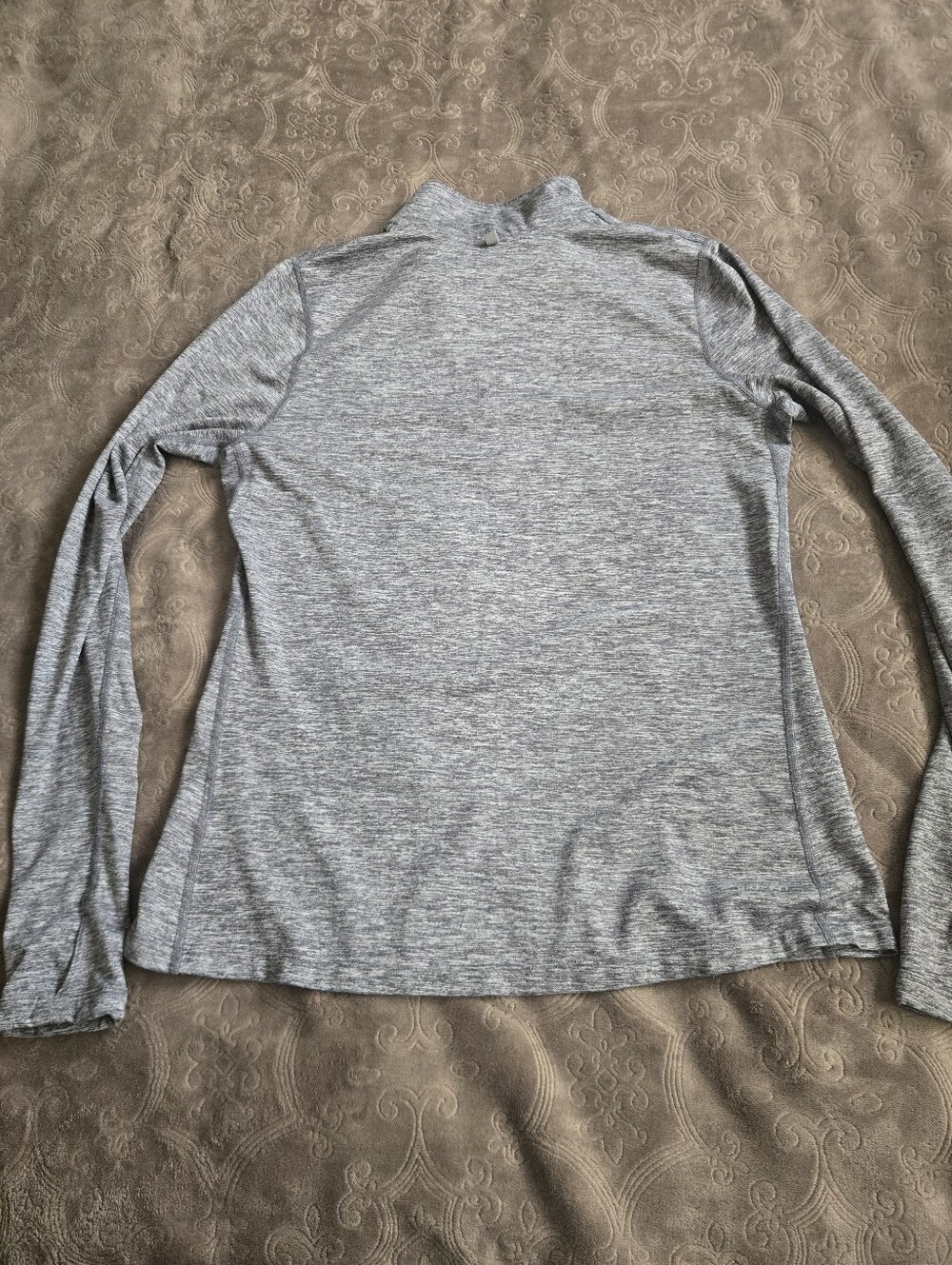 Nike Dri-FIT Element Half 1/4 Zip Running Top Gray Medium - Picture 7 of 7